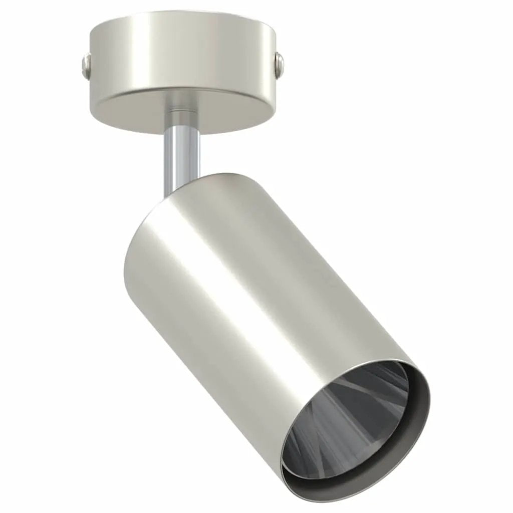 vidaXL vidaXL Ceiling Spotlight with Spotlights Nickel 6 x 6 x 16 cm Metal - Spotlight