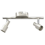vidaXL vidaXL Ceiling Spotlight with Spotlights Nickel 25.5 x 8 x 11 cm Steel - Spotlight