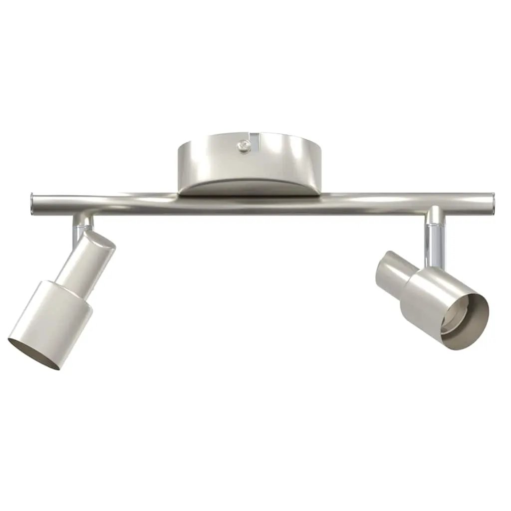 vidaXL vidaXL Ceiling Spotlight with Spotlights Nickel 25.5 x 8 x 11 cm Steel - Spotlight