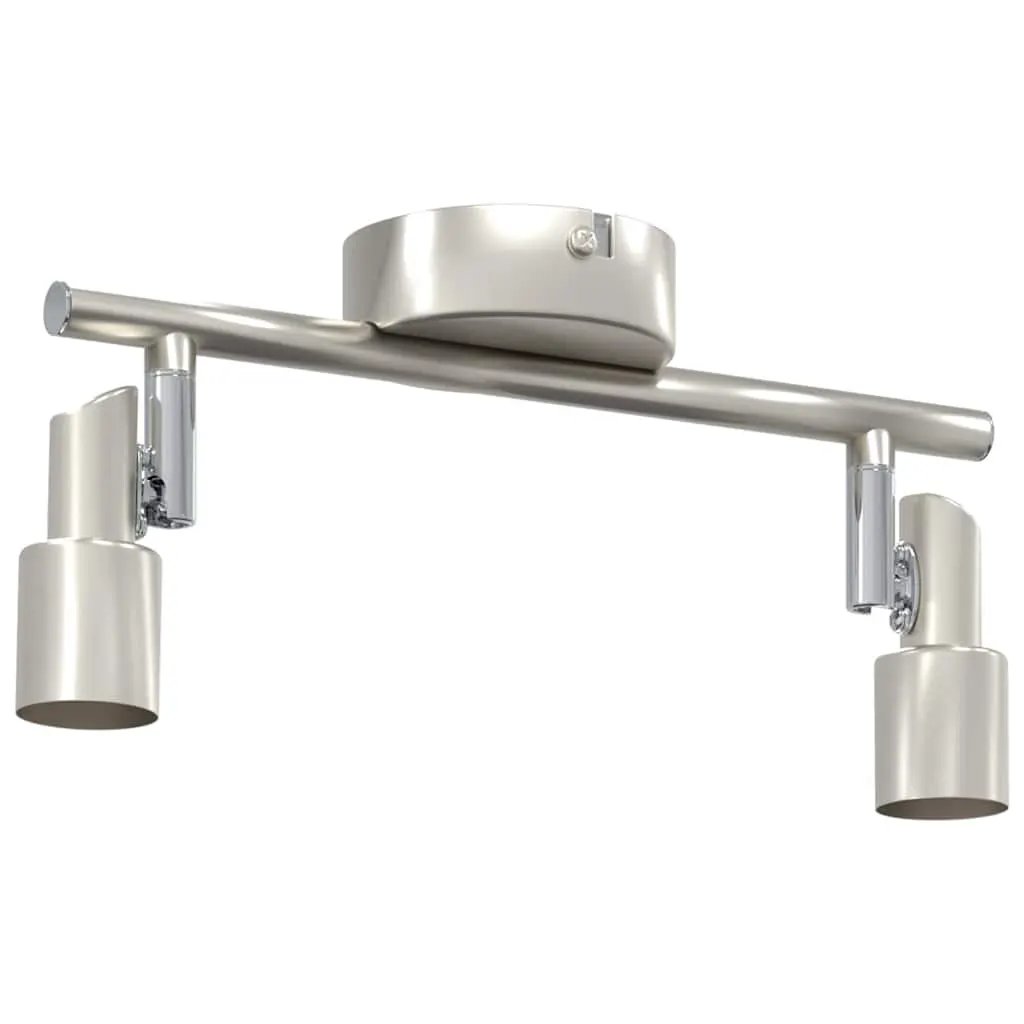 vidaXL vidaXL Ceiling Spotlight with Spotlights Nickel 25.5 x 8 x 11 cm Steel - Spotlight