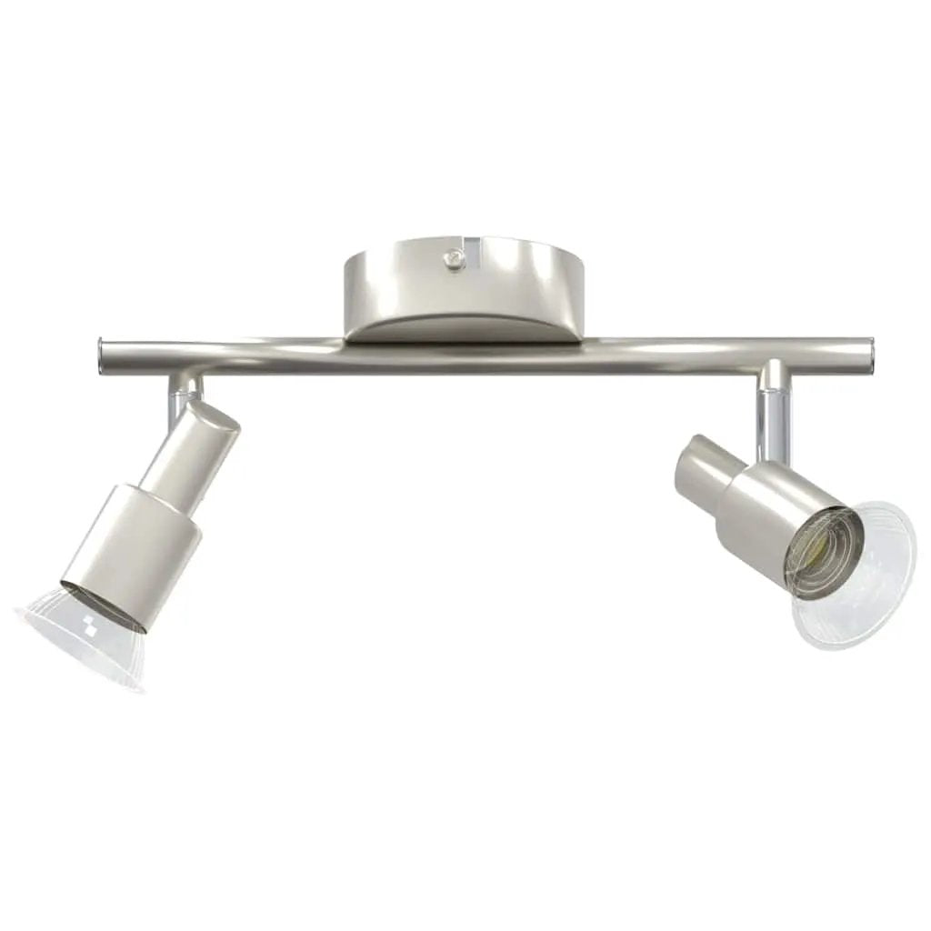 vidaXL vidaXL Ceiling Spotlight with Spotlights Nickel 25.5 x 8 x 11 cm Steel - Spotlight