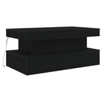 vidaXL VidaXL Coffee Table 90x50x40cm LED Living Room - Coffee Table