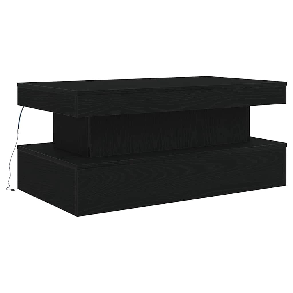 vidaXL VidaXL Coffee Table 90x50x40cm LED Living Room - Coffee Table