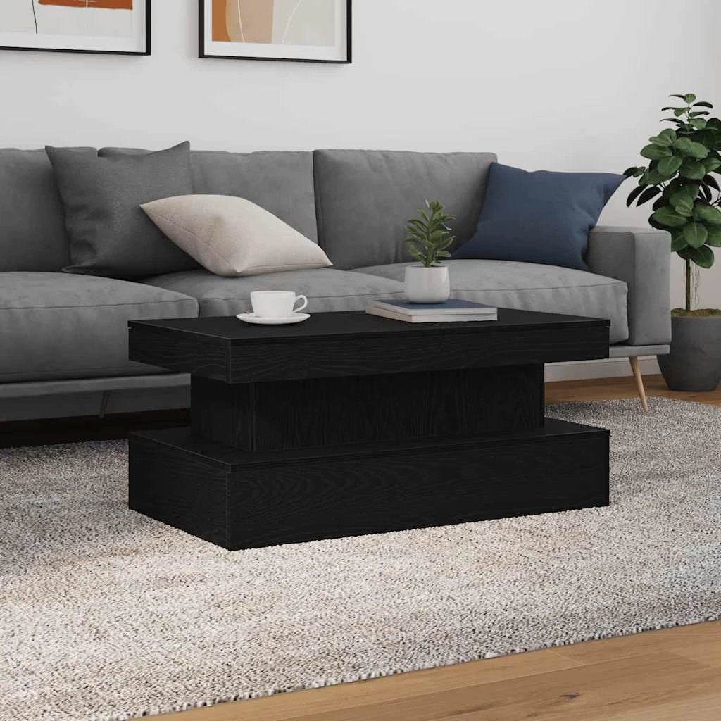 vidaXL VidaXL Coffee Table 90x50x40cm LED Living Room - Coffee Table