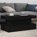 vidaXL VidaXL Coffee Table 90x50x40cm LED Living Room - Coffee Table