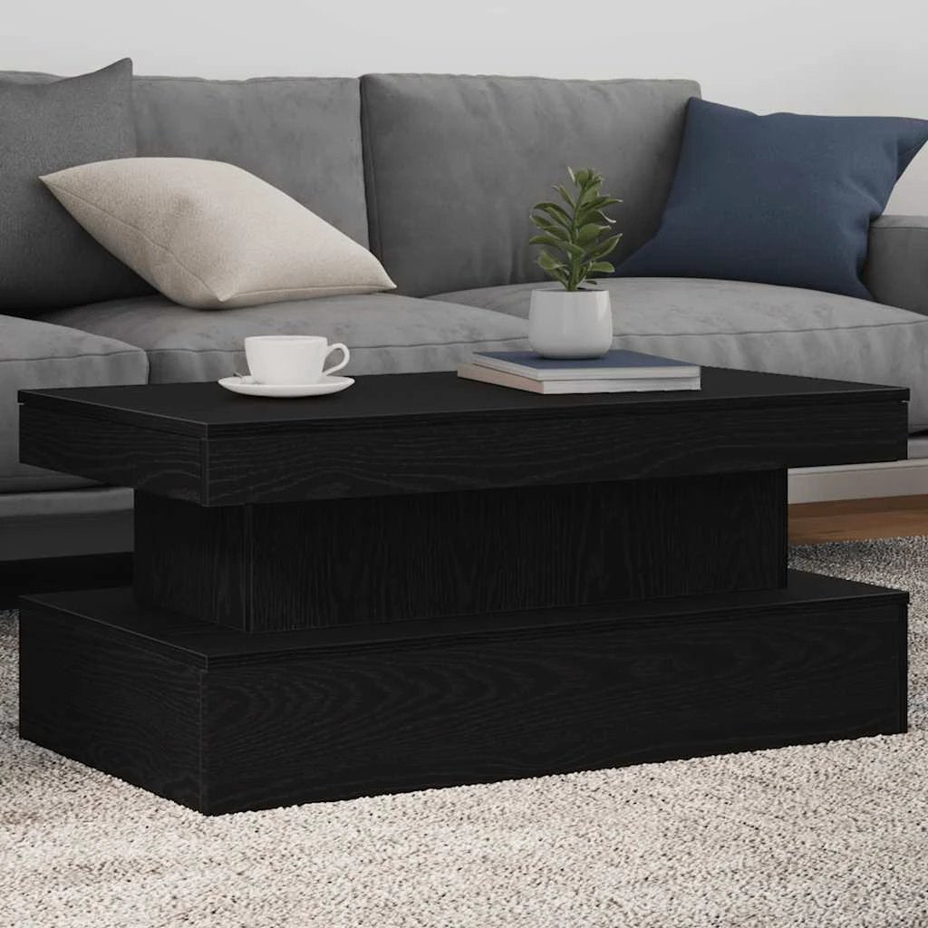 vidaXL VidaXL Coffee Table 90x50x40cm LED Living Room - Coffee Table