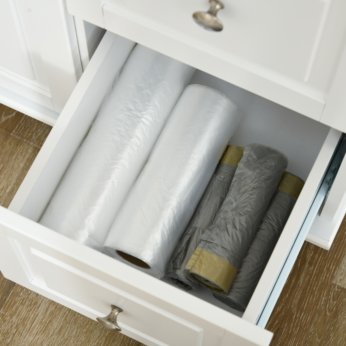 HOMCOM Kitchen Island Cart On Wheels Drop Leaf White Home - HOMCOM - Home Symphony