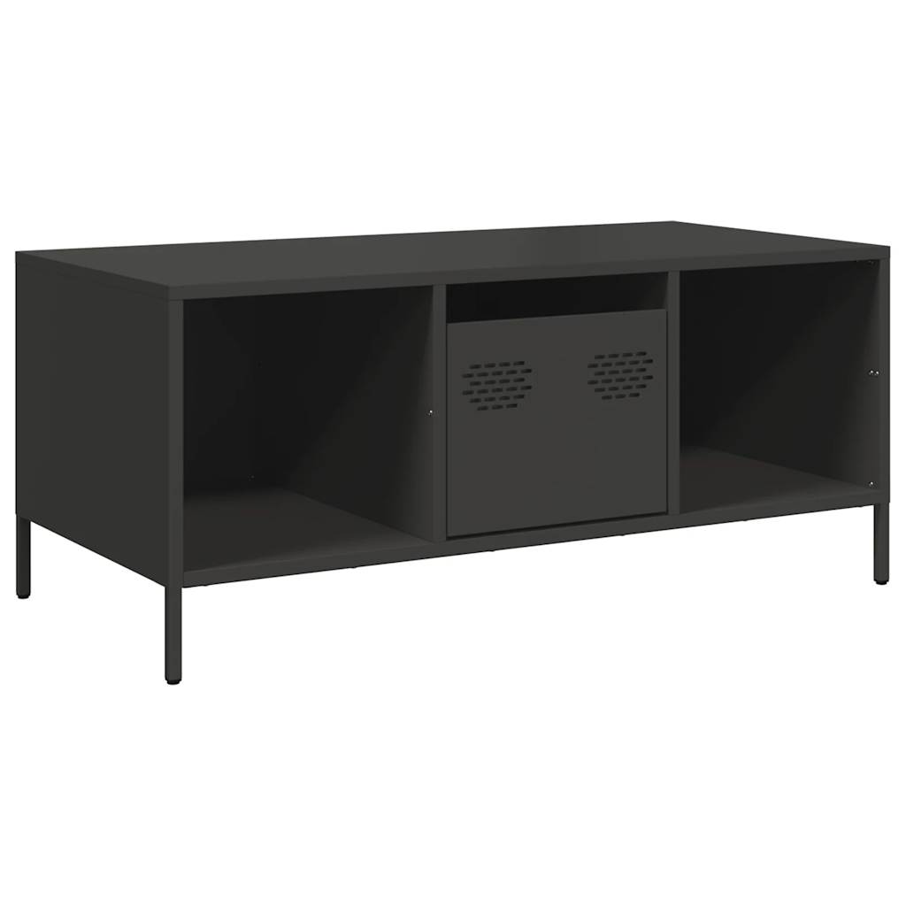 Premium Grade VidaXL Coffee Table 101.5x50x43.5 Cm Cold Rolled Steel For Living Room