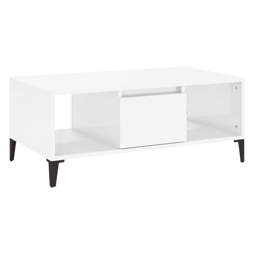 VidaXL Coffee Table 90x50x36cm HighGloss HomeUse