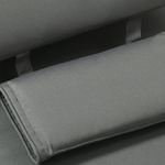 Outsunny Outsunny Garden Sun Lounger Chair Cushion Reclining Relaxer Indoor Outdoor Grey - Sun Lounger