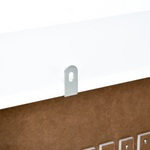 HOMCOM Radiator Cover Slatted Front White Home - HOMCOM - Home Symphony