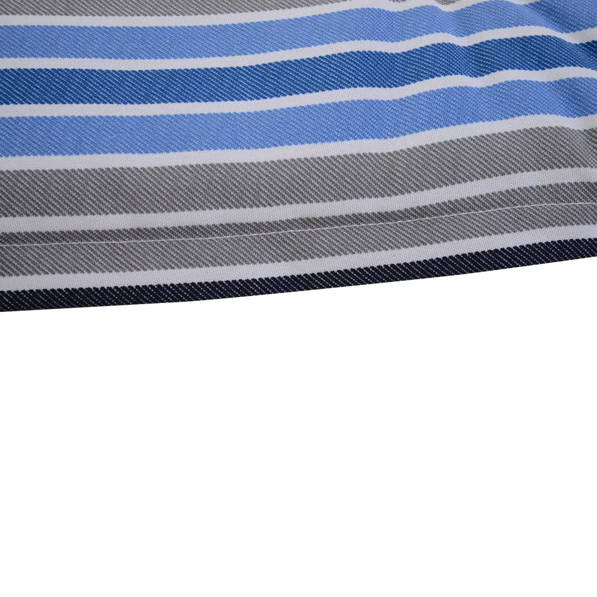 Unbranded 2 PCS Patio Bench Swing Chairs Garden Chairs Double Seat Cushion Mat Strips Blue - Hammocks