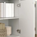 HOMCOM HOMCOM Sideboard with Adjustable Shelves & Doors for Living Room, White - Sideboard