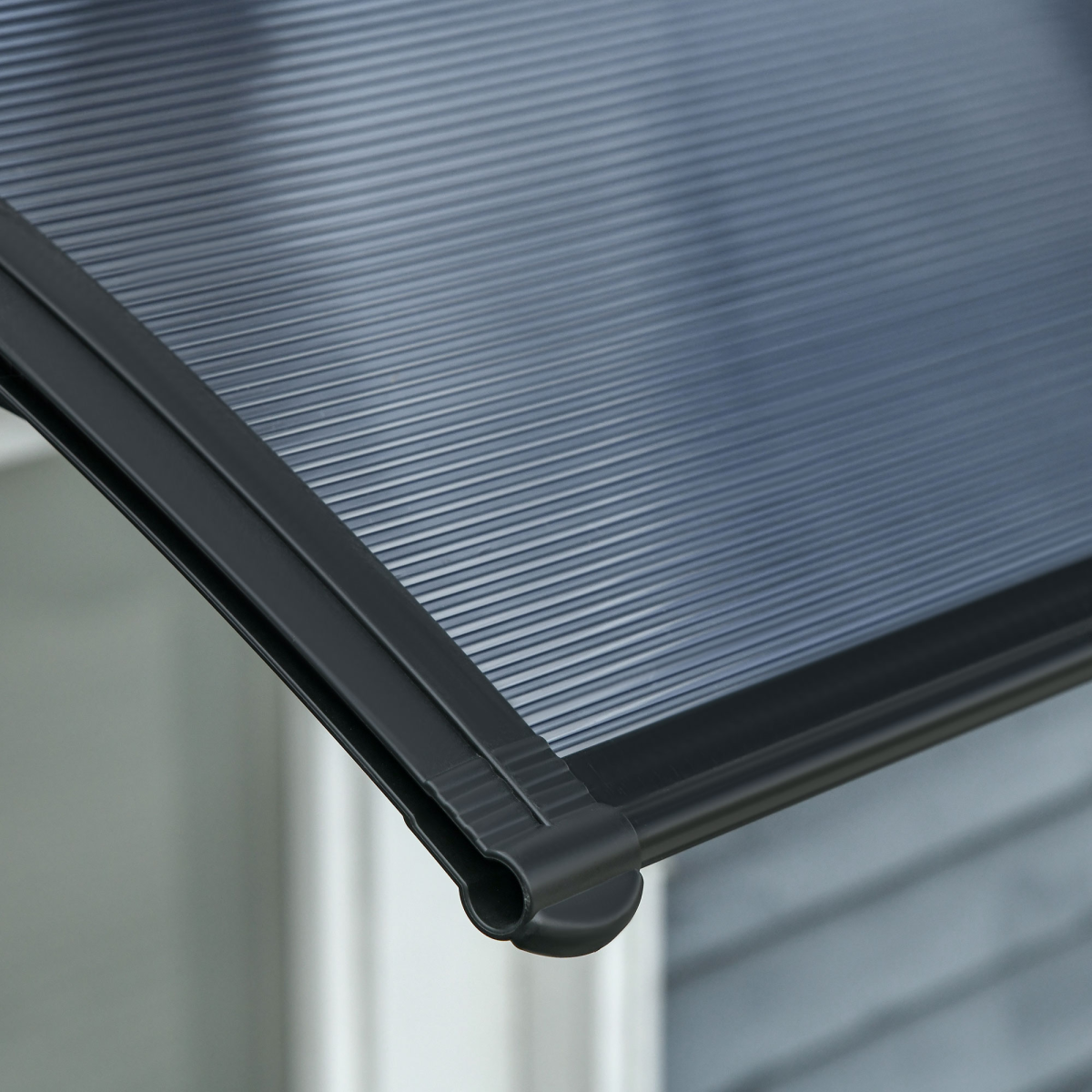 Outsunny Door Canopy 100x75 UV Shield Back Door - Unbranded - Home Symphony