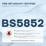 HOMCOM Manual Reclining Armchair With Footrest Royal Blue - HOMCOM - Home Symphony