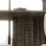 HOMCOM Drop Leaf Table Compact Grey With Wheels For Dining - AIYAPLAY - Home Symphony