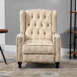 HOMCOM HOMCOM Armchair Standard Footrest Manual Recliner For Home - Armchair