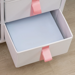 Premium Chest Six Drawer Fabric Drawers Nursery by Unbranded