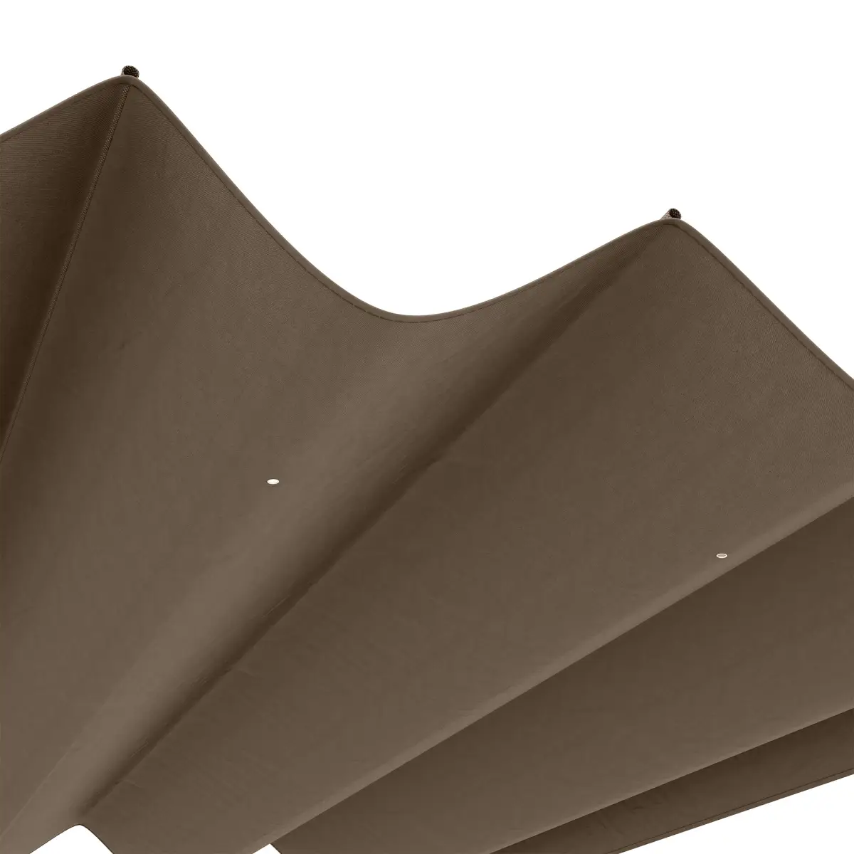 Outsunny Outsunny Pergola Sun Shade Cover Roof Replacement for 3 x 2.15m Pergola, Coffee - Gazebos