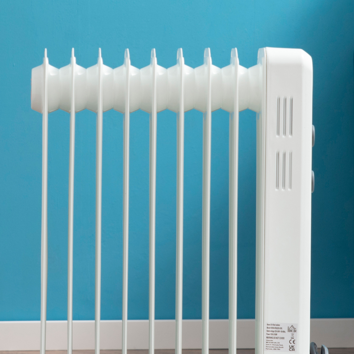 Homcom Oil Radiator 2180W 9Fins SafePower HomeUse