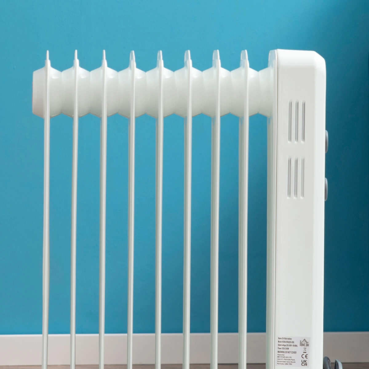 Homcom Oil Radiator 2180W 9Fins SafePower HomeUse by HOMCOM