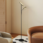 HOMCOM Floor Lamp 62 Inches with Adjustable Brightness for Modern Living Rooms by HOMCOM
