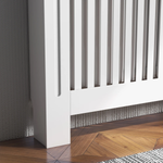 HOMCOM Radiator Cover 112x19x81cm Slatted Home by Homcom