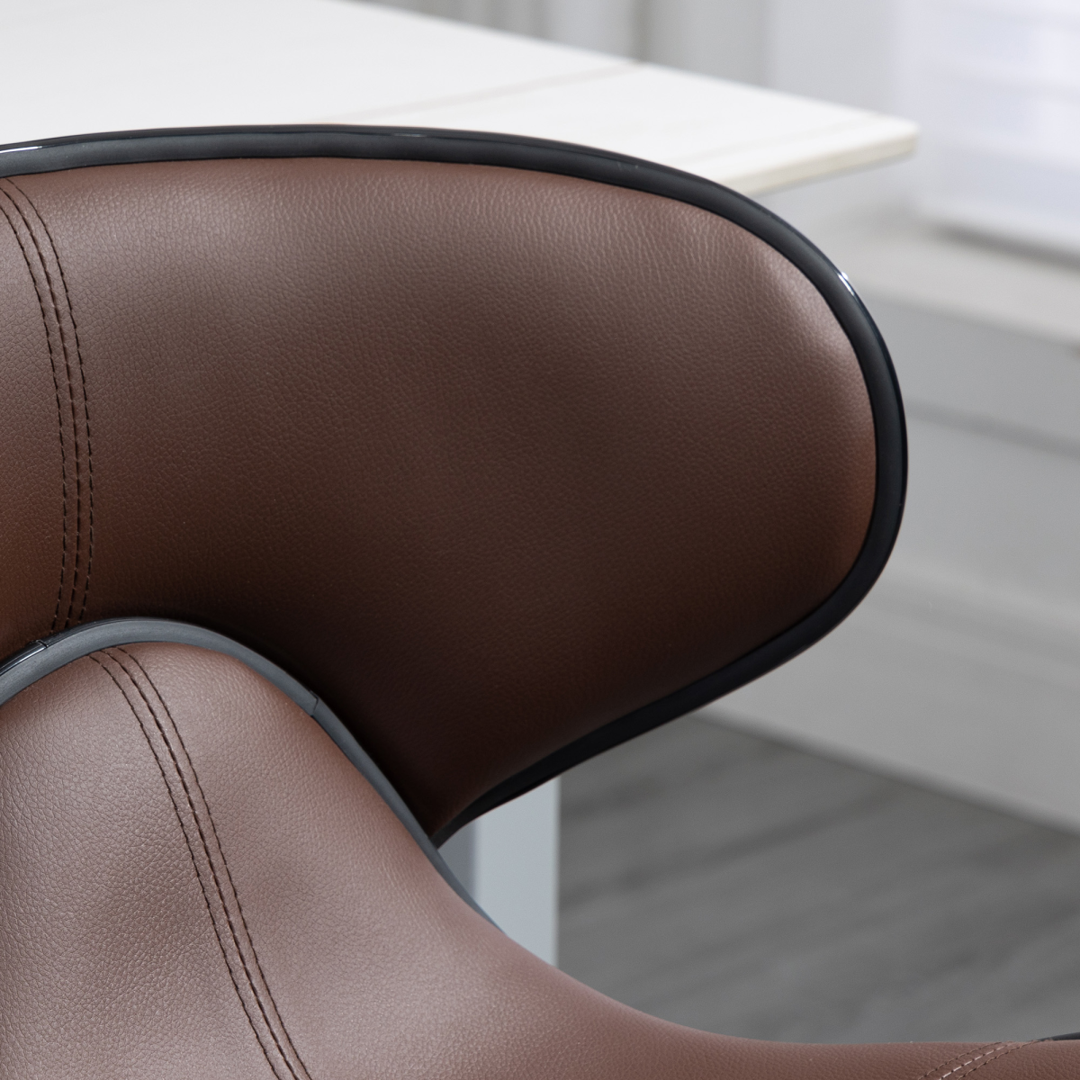 Premium Barstools 89.5-109.5cm Gas Lift Pair - HOMCOM - Home Symphony