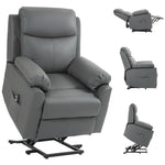 HOMCOM HOMCOM Power Lift Chair Electric Riser Recliner with Remote Control - Recliner