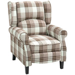HOMCOM HOMCOM Recliner Chair for Living Room Wingback Chair with Padded Armrest - Recliner