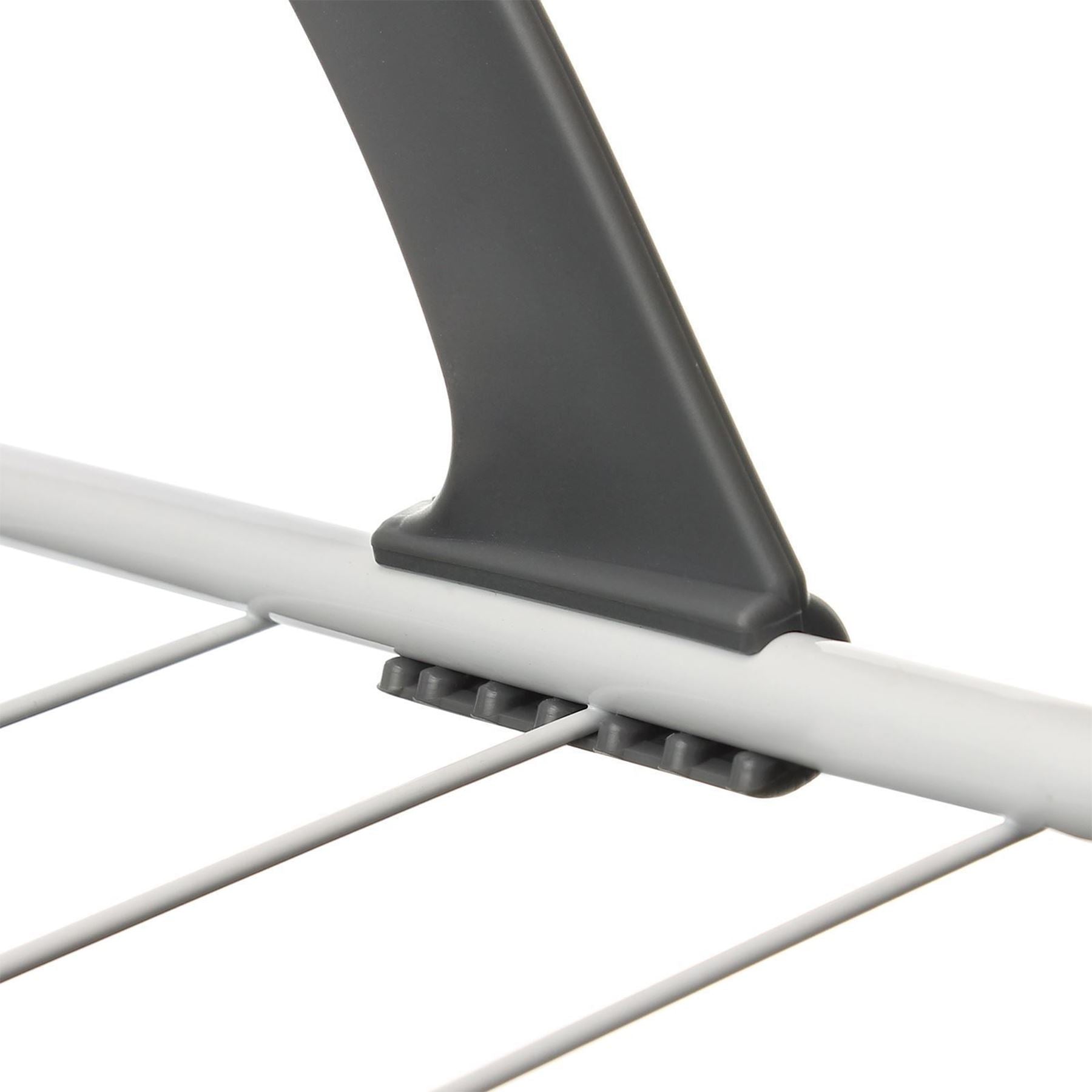Grey Over Radiator Airer Slim 5 Bars For Laundry