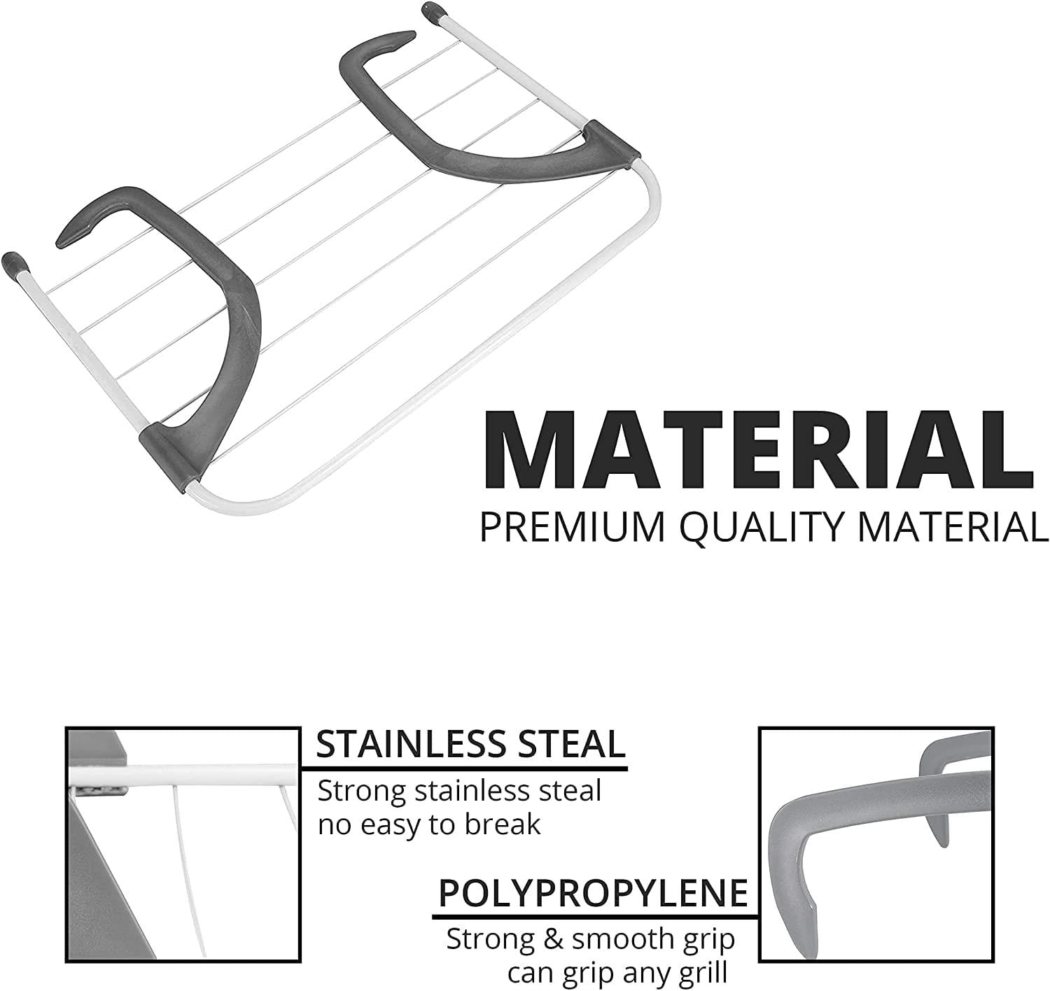 Sturdy Radiator Airer 5 Arm Adjustable Laundry