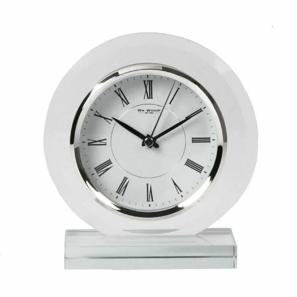 Widdop Wm.Widdop Round Glass Mantel Clock - Clock