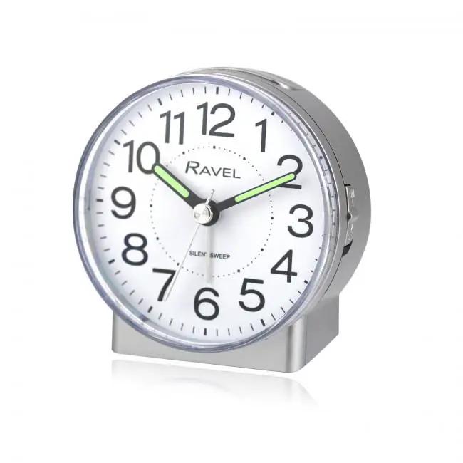 Ravel Ravel Round Mid Sized Bedside Quartz Alarm Clock RC039.2 - Clock