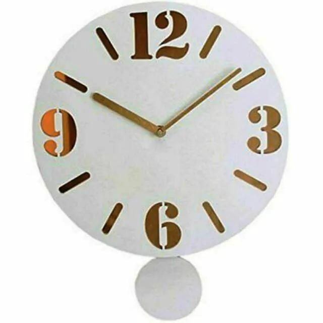 Widdop Widdop Pendulum Milky Clock W7319 - Clock
