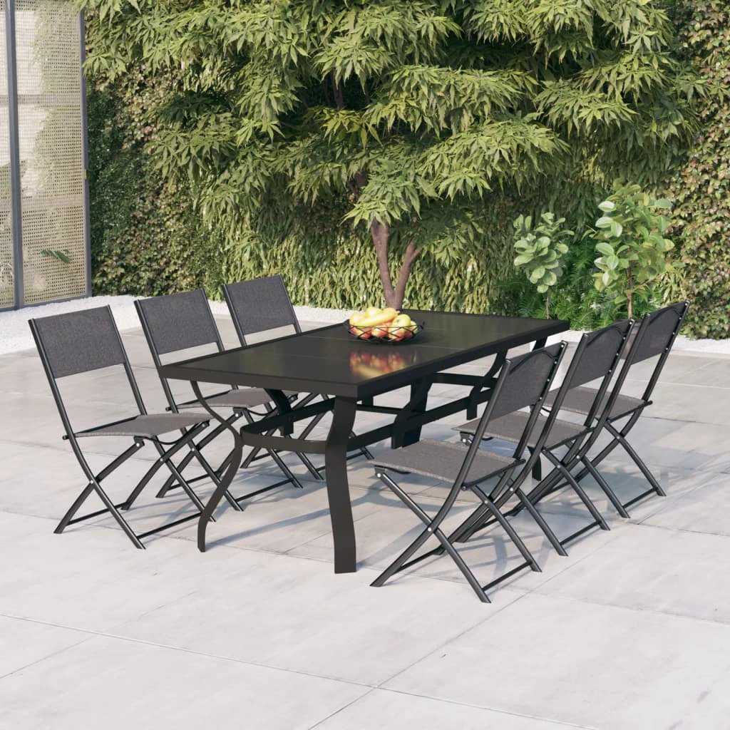 vidaXL VidaXL 7 Piece Garden Dining Set Large Weatherproof Patio - Garden Set