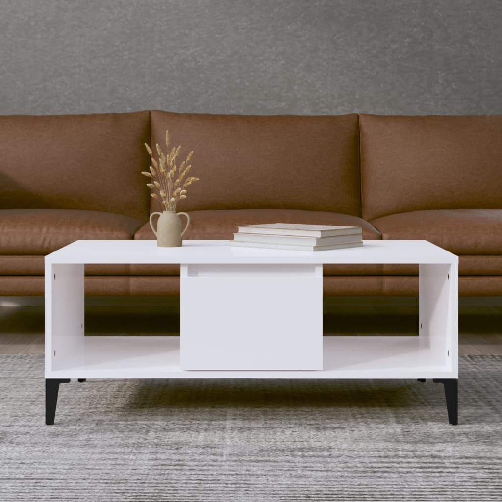 VidaXL Coffee Table 90x50x36cm HighGloss HomeUse