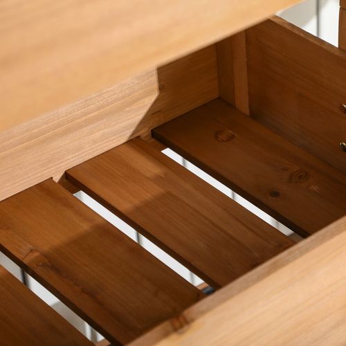 Outsunny Raised Garden Bed Wooden Plant Stand Orange - Home Symphony