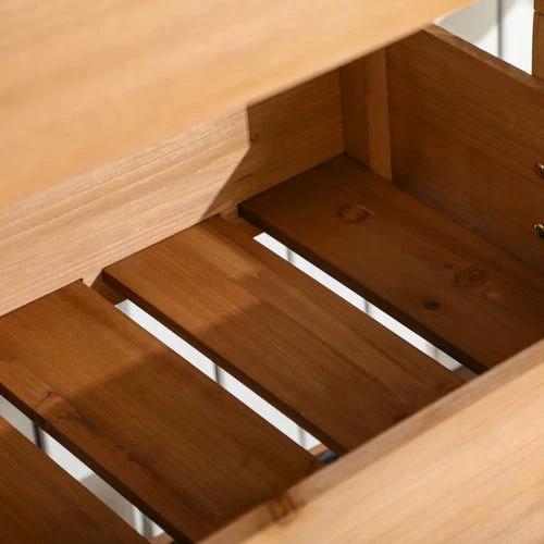 Outsunny Outsunny Raised Garden Bed Wooden Plant Stand Orange - Raised Beds