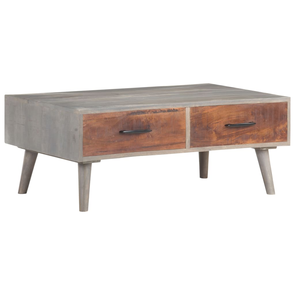 VidaXL Coffee Table 100x60x40 Solid Mango Wood