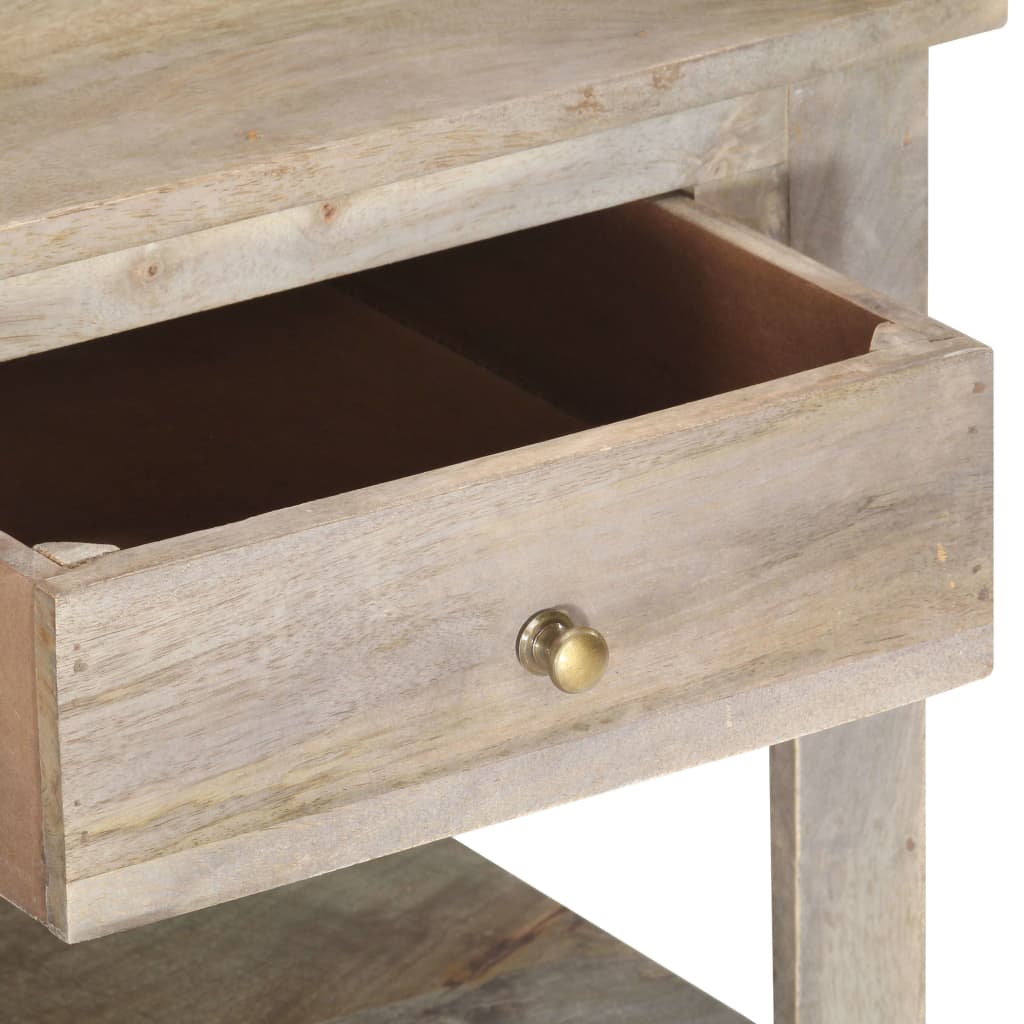 vidaXL Coffee Table 82x52x47 cm Solid Mango Wood Antique Style For Rustic Living Room Decor - vidaXL - Home Symphony