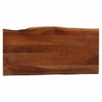 vidaXL VidaXL Coffee Table 110x55x40 cm Solid Acacia Live Edge for Modern Living Rooms - Coffee Table