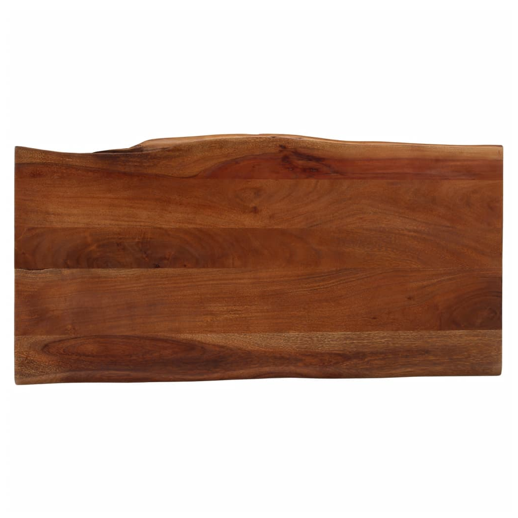 vidaXL VidaXL Coffee Table 110x55x40 cm Solid Acacia Live Edge for Modern Living Rooms - Coffee Table