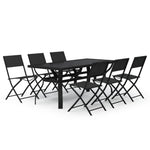 vidaXL VidaXL 7 Piece Garden Dining Set Large Weatherproof Patio - Garden Set