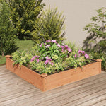 vidaXL vidaXL Garden Raised Bed with Liner 120x45x25 cm Solid Wood Fir - Raised Beds