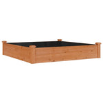 vidaXL vidaXL Garden Raised Bed with Liner 120x45x25 cm Solid Wood Fir - Raised Beds