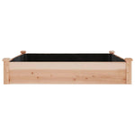 vidaXL vidaXL Garden Raised Bed with Liner 120x45x25 cm Solid Wood Fir - Raised Beds