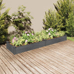 vidaXL Garden Raised Bed with Liner 120x45x25 cm Solid Wood Fir by vidaXL