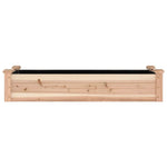 vidaXL vidaXL Garden Raised Bed with Liner 120x45x25 cm Solid Wood Fir - Raised Beds