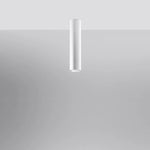 Lagos Ceiling Lamp Steel 6x6x40cm Modern GU10 by Sollux Lighting